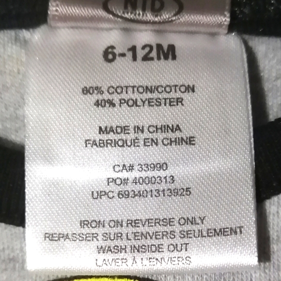 🔥SALE🔥 Batman DC Comics Baby Boy Onesie Bodysuit NWT SZ 3-6 Months 6-12 Months - Picture 5 of 6